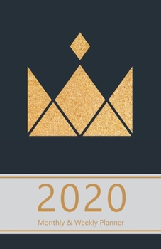 2020 Monthly & Weekly Planner: Set weekly goals and track progress with Achievements summary. Incl. also Calendar, Schedule and more. Monday start ... modern graphic design. Soft matte cover).