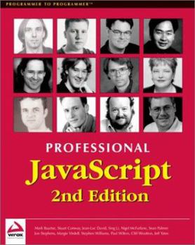 Paperback Professional JavaScript 2nd E Dition Book