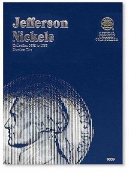 Hardcover Coin Folders Nickels: Jefferson 1962 to 1995 Number Two Book