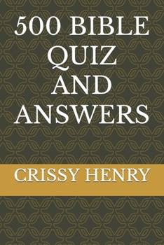 Paperback 500 Bible Quiz and Answers Book