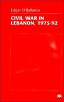 Hardcover Civil War in Lebanon, 1975-92 Book