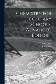 Paperback Chemistry for Secondary Schools. Advanced Edition. Book