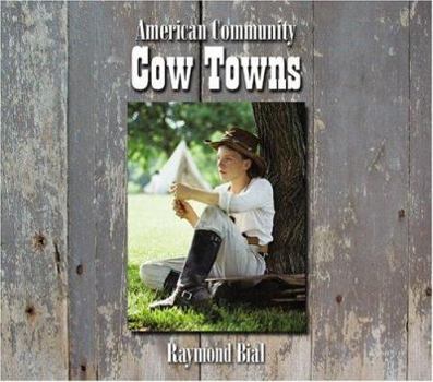 Library Binding Cow Towns Book