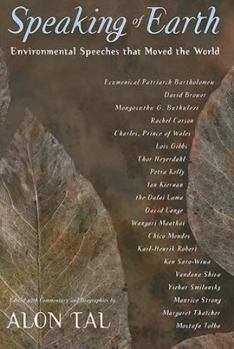 Paperback Speaking of Earth: Environmental Speeches That Moved the World Book