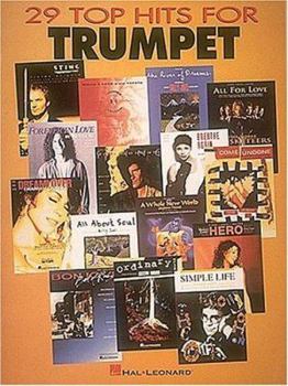 Paperback 29 Top Hits - Trumpet Book