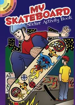 Paperback My Skateboard Sticker Activity Book