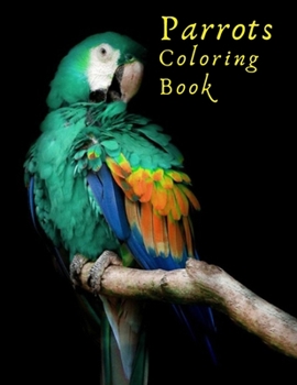 Paperback Parrots Coloring Book