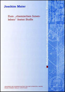 Paperback Zum 'Chemischen Innenleben' Fester Stoffe [German] Book