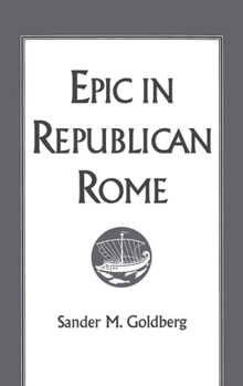 Hardcover Epic in Republican Rome Book