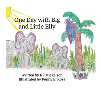 Paperback One Day with Big and Little Elly Book