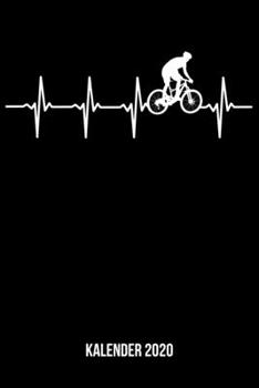 Kalender 2020: Terminplaner A5 - MTB Mountainbike Herzschlag Heartbeat Wochenkalender & Monatsplaner 2020 - Geschenk für Mountainbiker (German Edition)