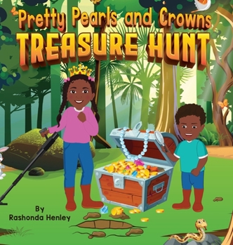 Hardcover Pretty Pearls and Crowns Treasure Hunt Book