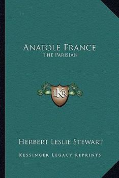 Paperback Anatole France: The Parisian Book