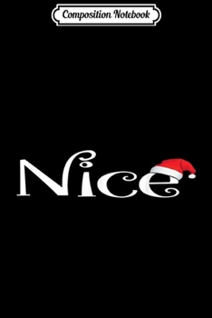 Composition Notebook: Naughty or Nice Costume Matching Christmas Couples  Journal/Notebook Blank Lined Ruled 6x9 100 Pages