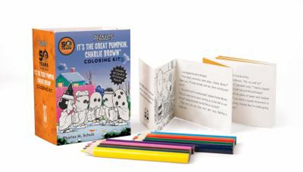 Paperback Peanuts: It's the Great Pumpkin Charlie Brown Coloring Kit Book