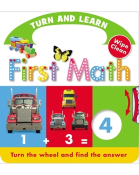 Board book Turn and Learn: First Math [With Marker] Book
