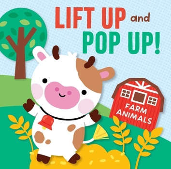 Board book Lift Up and Pop Up - Farm Animals Book