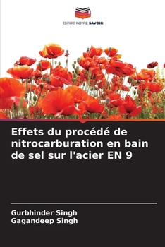 Paperback Effets du procédé de nitrocarburation en bain de sel sur l'acier EN 9 [French] Book