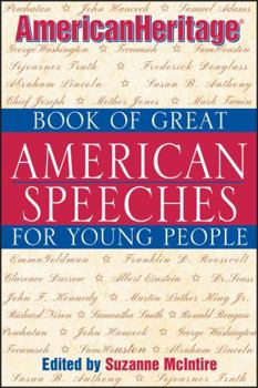 Paperback American Heritage Book of Great American Speeches for Young People Book