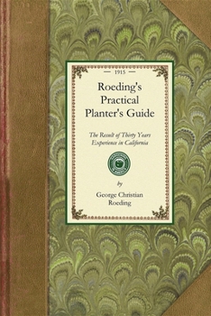 Paperback Roeding's Practical Planter's Guide Book