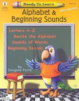 Paperback Alphabets & Beginning Sounds Book