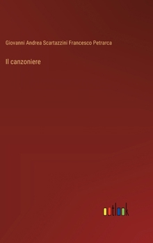 Hardcover Il canzoniere [Italian] Book