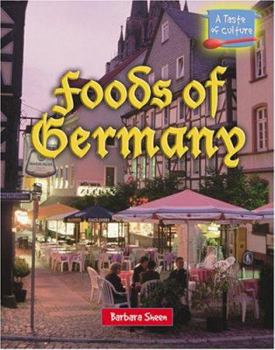 Library Binding Foods of Germany Book