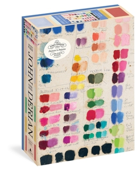 Paperback John Derian Paper Goods: Painter's Palette 1,000-Piece Puzzle Book