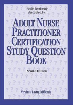 Paperback Adult Nurse Practitioner Certification Study Question Book