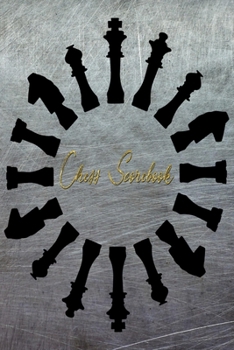 Paperback Chess Scorebook: Chess Scorebook & Notation Pad Book