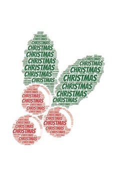 Christmas: Notebook, Journal | Lined Paper | 120 Pages DIN A5 (6 x 9") | Notes, Drawings, Planer, Diary, Organization | Word Cloud Present