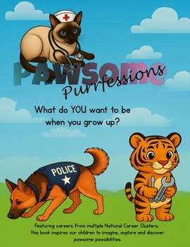 Paperback Pawsome Purrfessions: What do YOU want to be when you grow up? Book