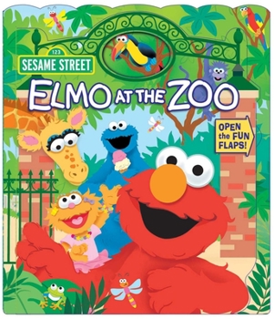 Board book Sesame Street: Elmo at the Zoo Book