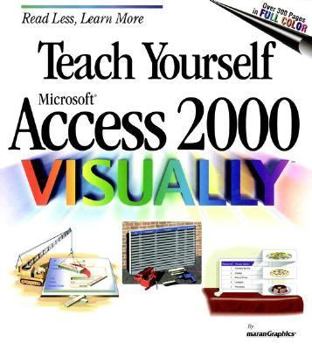 Paperback Teach Yourself Microsoft Access 2000 Visually Book