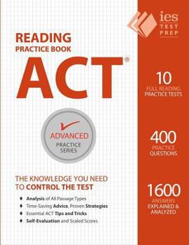 Paperback ACT Reading Practice Book