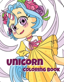 Paperback Unicorn Coloring Book