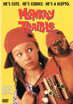 DVD Monkey Trouble Book