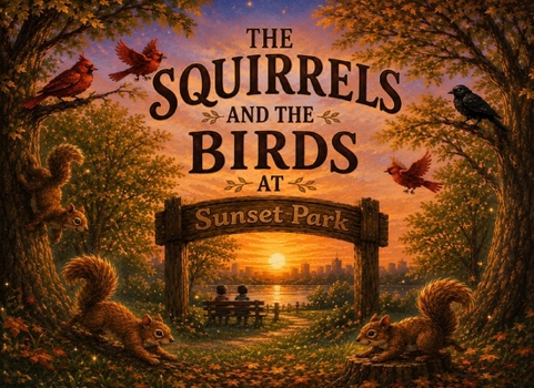 The Squirrels and the Birds at Sunset Park