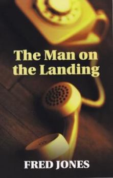 Paperback The Man on the Landing [Large Print] Book