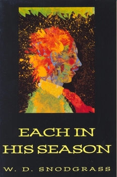 Hardcover Each in His Season Book