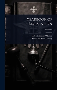 Hardcover Yearbook of Legislation Book