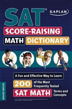 Paperback SAT Score-Raising Math Dictionary Book