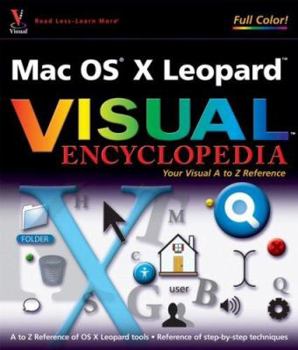 Paperback Mac OS(R) X Leopardtm Visualtm Encyclopedia Book