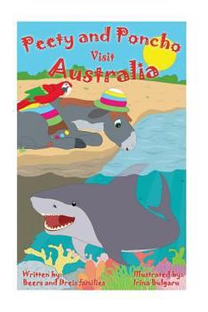 Paperback Peety and Poncho Visit Australia: Peety and Poncho Book