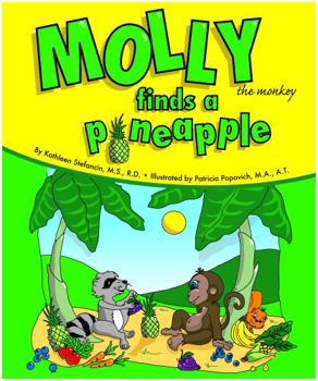 Hardcover Molly the Monkey finds a Pineapple Book