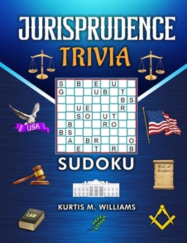 Paperback Jurisprudence Trivia Sudoku Book