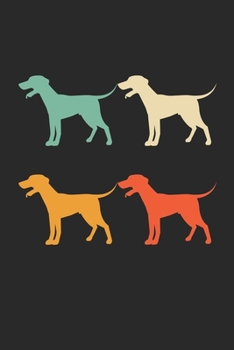 Paperback Dalmatian Notebook - Retro Dalmatian Journal - Dalmatian Diary: Medium College-Ruled Journey Diary, 110 page, Lined, 6x9 (15.2 x 22.9 cm) Book