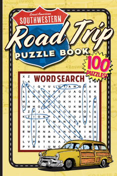 Paperback Great American Southwestern Road Trip Puzzle Book
