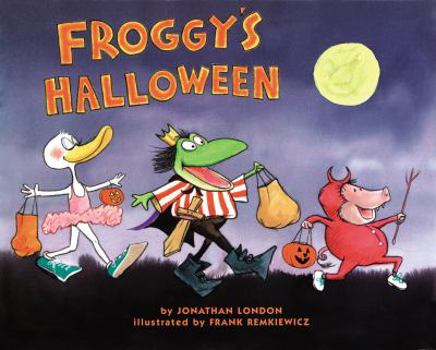 Hardcover Froggy's Halloween Book
