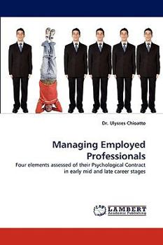 Paperback Managing Employed Professionals Book